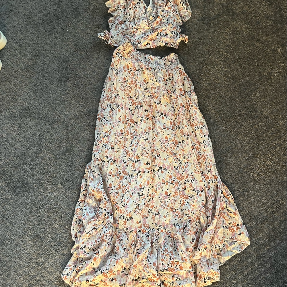 Free people skirt set